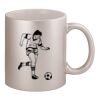 11oz Metallic Silver Mug Thumbnail