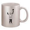11oz Metallic Silver Mug Thumbnail