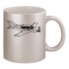 11oz Metallic Silver Mug Thumbnail