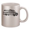 11oz Metallic Silver Mug Thumbnail
