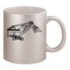 11oz Metallic Silver Mug Thumbnail