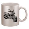 11oz Metallic Silver Mug Thumbnail