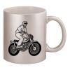 11oz Metallic Silver Mug Thumbnail