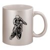 11oz Metallic Silver Mug Thumbnail