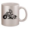 11oz Metallic Silver Mug Thumbnail