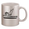 11oz Metallic Silver Mug Thumbnail