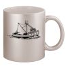 11oz Metallic Silver Mug Thumbnail