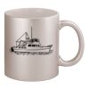 11oz Metallic Silver Mug Thumbnail
