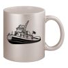 11oz Metallic Silver Mug Thumbnail