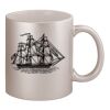 11oz Metallic Silver Mug Thumbnail