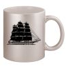 11oz Metallic Silver Mug Thumbnail