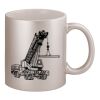 11oz Metallic Silver Mug Thumbnail