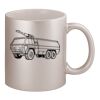 11oz Metallic Silver Mug Thumbnail