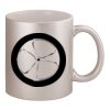 11oz Metallic Silver Mug Thumbnail