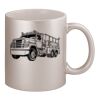 11oz Metallic Silver Mug Thumbnail
