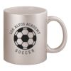 11oz Metallic Silver Mug Thumbnail