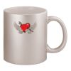 11oz Metallic Silver Mug Thumbnail