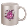 11oz Metallic Silver Mug Thumbnail
