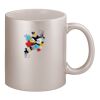 11oz Metallic Silver Mug Thumbnail