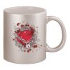 11oz Metallic Silver Mug Thumbnail