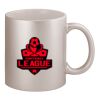 11oz Metallic Silver Mug Thumbnail
