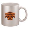 11oz Metallic Silver Mug Thumbnail
