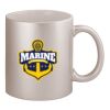 11oz Metallic Silver Mug Thumbnail