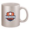 11oz Metallic Silver Mug Thumbnail