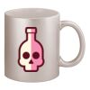 11oz Metallic Silver Mug Thumbnail