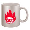 11oz Metallic Silver Mug Thumbnail