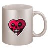 11oz Metallic Silver Mug Thumbnail