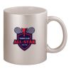 11oz Metallic Silver Mug Thumbnail