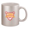 11oz Metallic Silver Mug Thumbnail