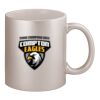 11oz Metallic Silver Mug Thumbnail