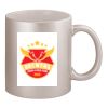 11oz Metallic Silver Mug Thumbnail
