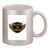 11oz Metallic Silver Mug Thumbnail