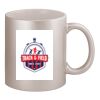 11oz Metallic Silver Mug Thumbnail