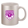 11oz Metallic Silver Mug Thumbnail