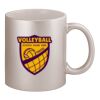 11oz Metallic Silver Mug Thumbnail