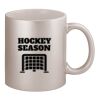 11oz Metallic Silver Mug Thumbnail
