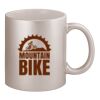 11oz Metallic Silver Mug Thumbnail