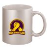 11oz Metallic Silver Mug Thumbnail
