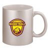 11oz Metallic Silver Mug Thumbnail