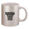 11oz Metallic Silver Mug Thumbnail