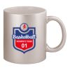 11oz Metallic Silver Mug Thumbnail