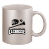 11oz Metallic Silver Mug Thumbnail