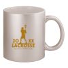 11oz Metallic Silver Mug Thumbnail