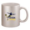 11oz Metallic Silver Mug Thumbnail