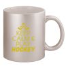 11oz Metallic Silver Mug Thumbnail