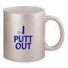11oz Metallic Silver Mug Thumbnail